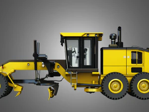 870ggp- grader 3D Model