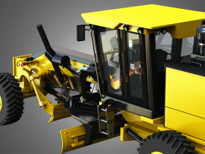870ggp- grader 3D Model