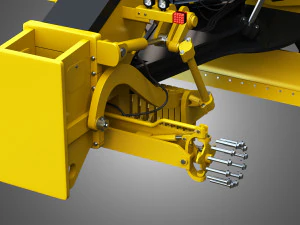 870ggp- grader 3D Model