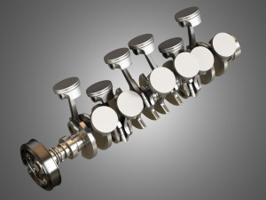 v12 engine-12 cylinders 3Dモデル