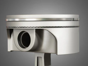 piston with connecting rod 3D Model