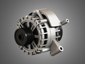 engine alternator 3D Model