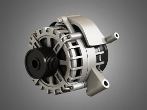 motor alternat&ouml;r&uuml; 3D Model
