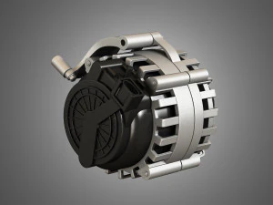 engine alternator 3D Model