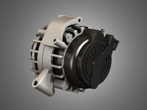 engine alternator Modèle 3D