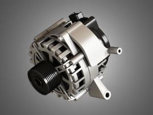 engine alternator Modèle 3D