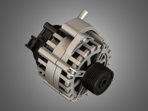 engine alternator Modèle 3D
