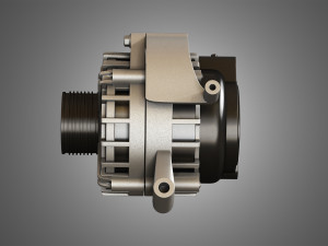 engine alternator Modèle 3D