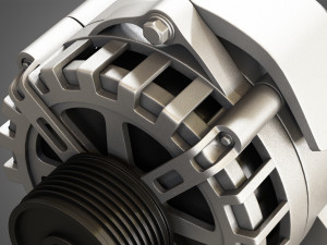 engine alternator Modèle 3D