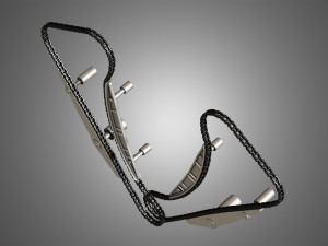 engine chains Model 3D