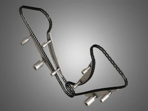 engine chains 3D Model