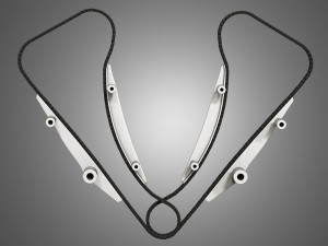 engine chains Model 3D