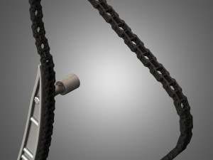 engine chains Model 3D