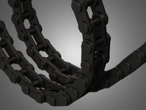 engine chains 3D Model