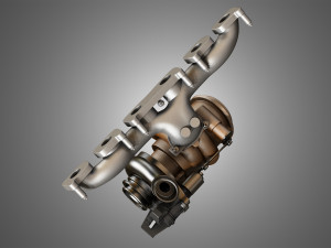 exhaust manifold Modelo 3D