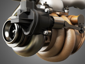 exhaust manifold Modelo 3D