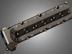 engine valve cover 3D Модель