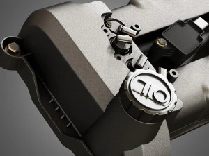 engine valve cover 3D Model