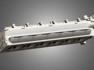 valves head with camshafts 3D Model