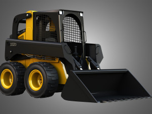 332d skid steer Model 3D