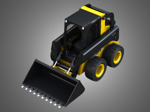 332d skid steer Model 3D