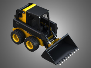 332d skid steer Model 3D