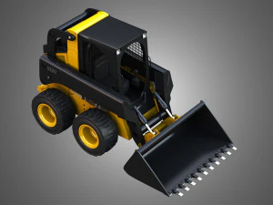 332d skid steer 3D Model