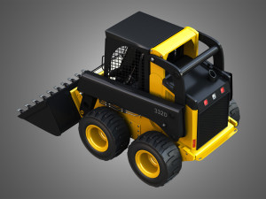 332d skid steer Model 3D