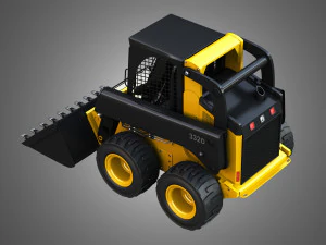 332d skid steer 3D Model