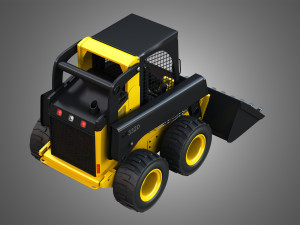 332d skid steer Model 3D