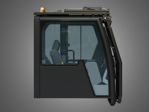 driving cabin - 6015b hydraulic mining shovel Modello 3D