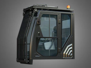 driving cabin - 6015b hydraulic mining shovel 3D Model