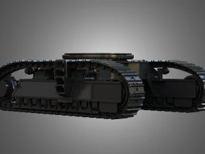 esteiras - escavadeira hidr&aacute;ulica de minera&ccedil;&atilde;o - 6015b Modelo 3D
