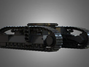 esteiras - escavadeira hidr&aacute;ulica de minera&ccedil;&atilde;o - 6015b Modelo 3D