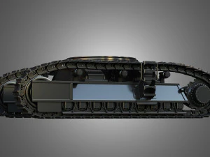 esteiras - escavadeira hidr&aacute;ulica de minera&ccedil;&atilde;o - 6015b Modelo 3D