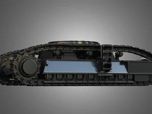 esteiras - escavadeira hidr&aacute;ulica de minera&ccedil;&atilde;o - 6015b Modelo 3D