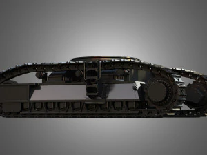 esteiras - escavadeira hidr&aacute;ulica de minera&ccedil;&atilde;o - 6015b Modelo 3D