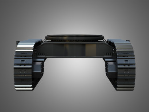 tracks - hydraulic mining shovel - 6015b Modelo 3D