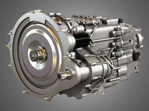transmission - veyron - w16 engine 3D Model
