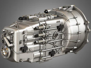 transmission - veyron - w16 engine 3D Model