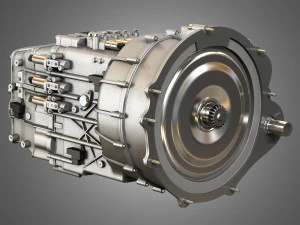 transmission - veyron - w16 engine 3D Model