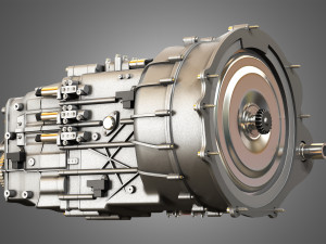 transmission - veyron - w16 engine 3D 모델