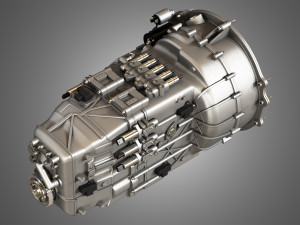 transmission - veyron - w16 engine 3D 모델