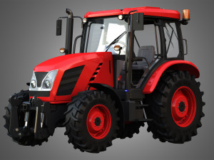 major 80 tractor Modello 3D