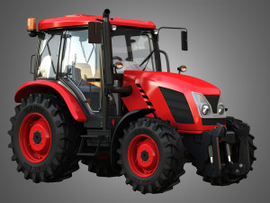 major 80 tractor 3D-Modell