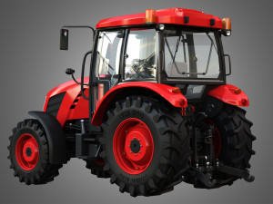 major 80 tractor 3D-Modell