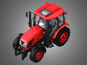 メジャー80トラクター 3Dモデル