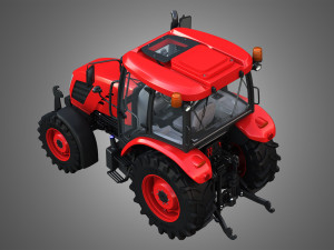 major 80 tractor 3D-Modell