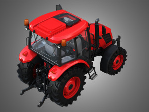 major 80 tractor 3D-Modell