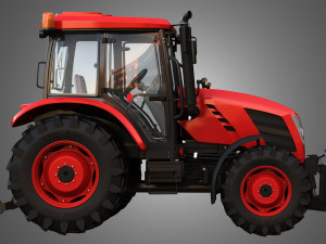 major 80 tractor 3D-Modell